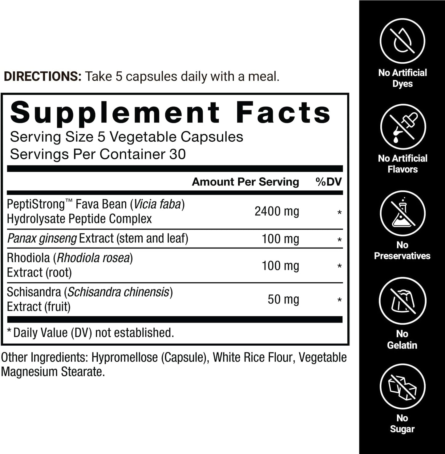 Anabolic Muscle Builder Supplements for Men, Supports Muscle, Strength, Recovery - 150 Capsules