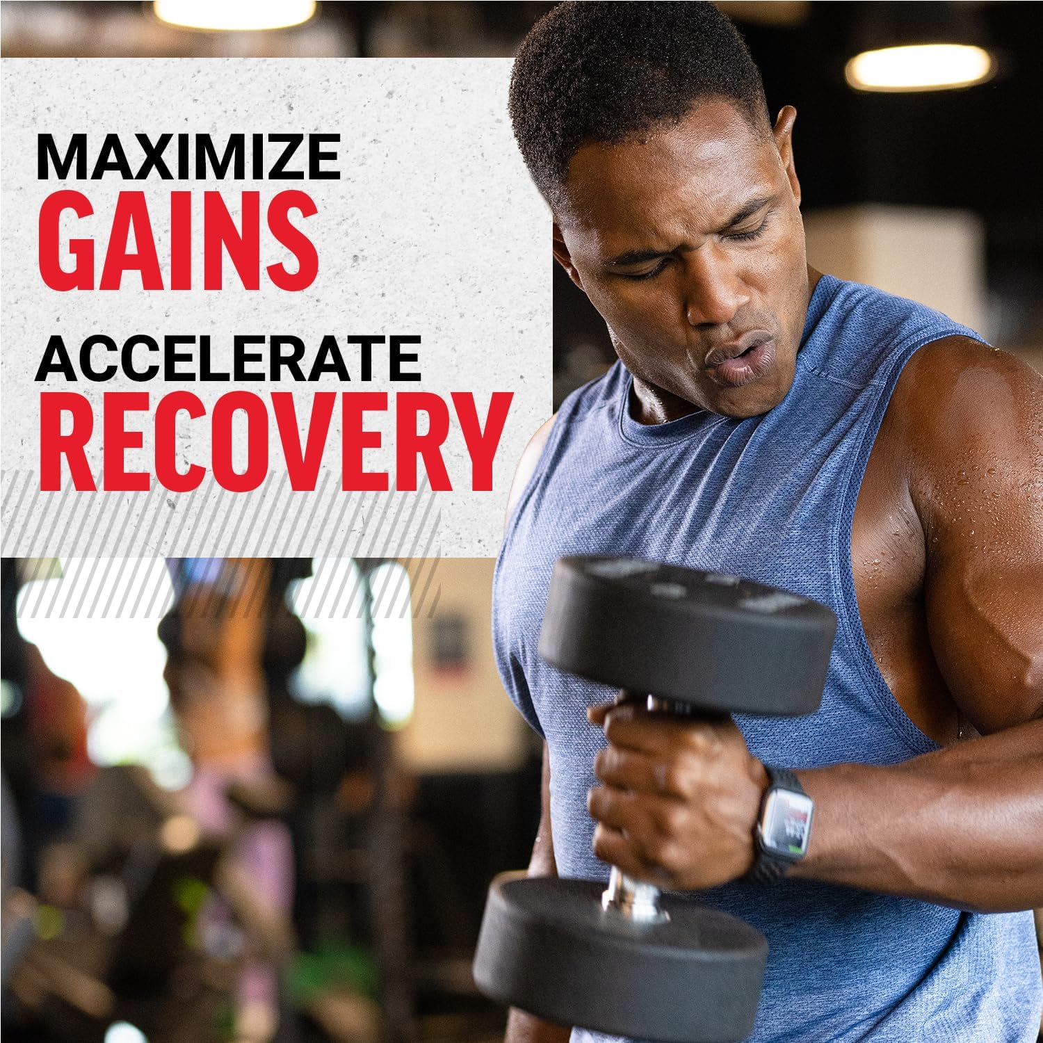 Anabolic Muscle Builder Supplements for Men, Supports Muscle, Strength, Recovery - 150 Capsules