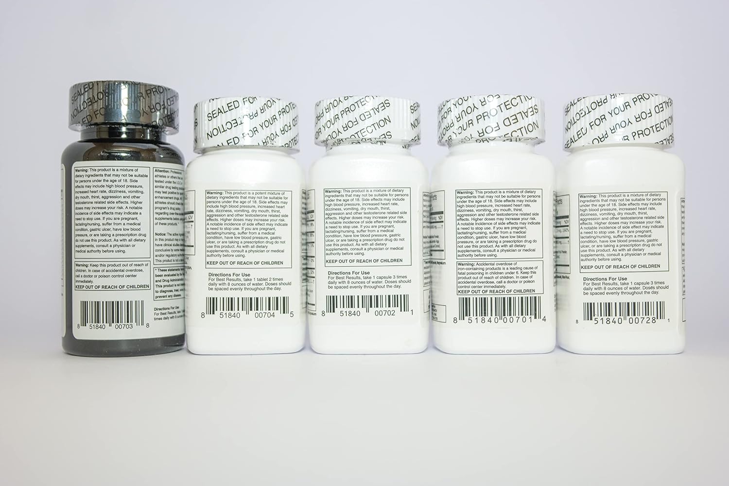 Anabolic Research Growth Stack - 1 Month Supply - 5 Bottles - Boost Muscle Growth and Performance with PGH-1000, Test-600x, Deca 200, and More