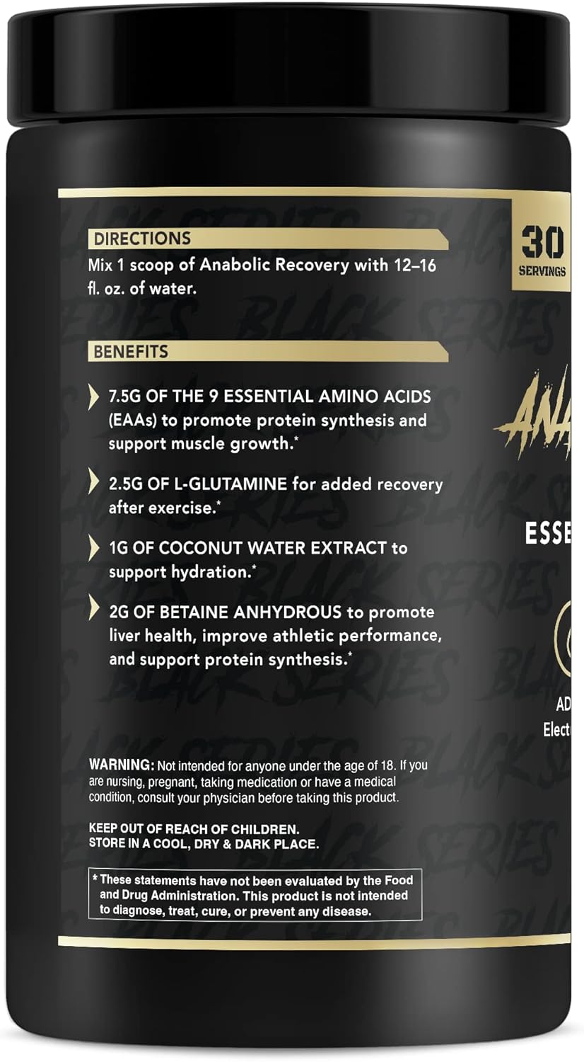 Anabolic Warfare Essential Amino Acid Blend for Post-Workout Recovery - Build Muscle & Hydrate with Premium Formula (Operation OJ, 30 Servings)