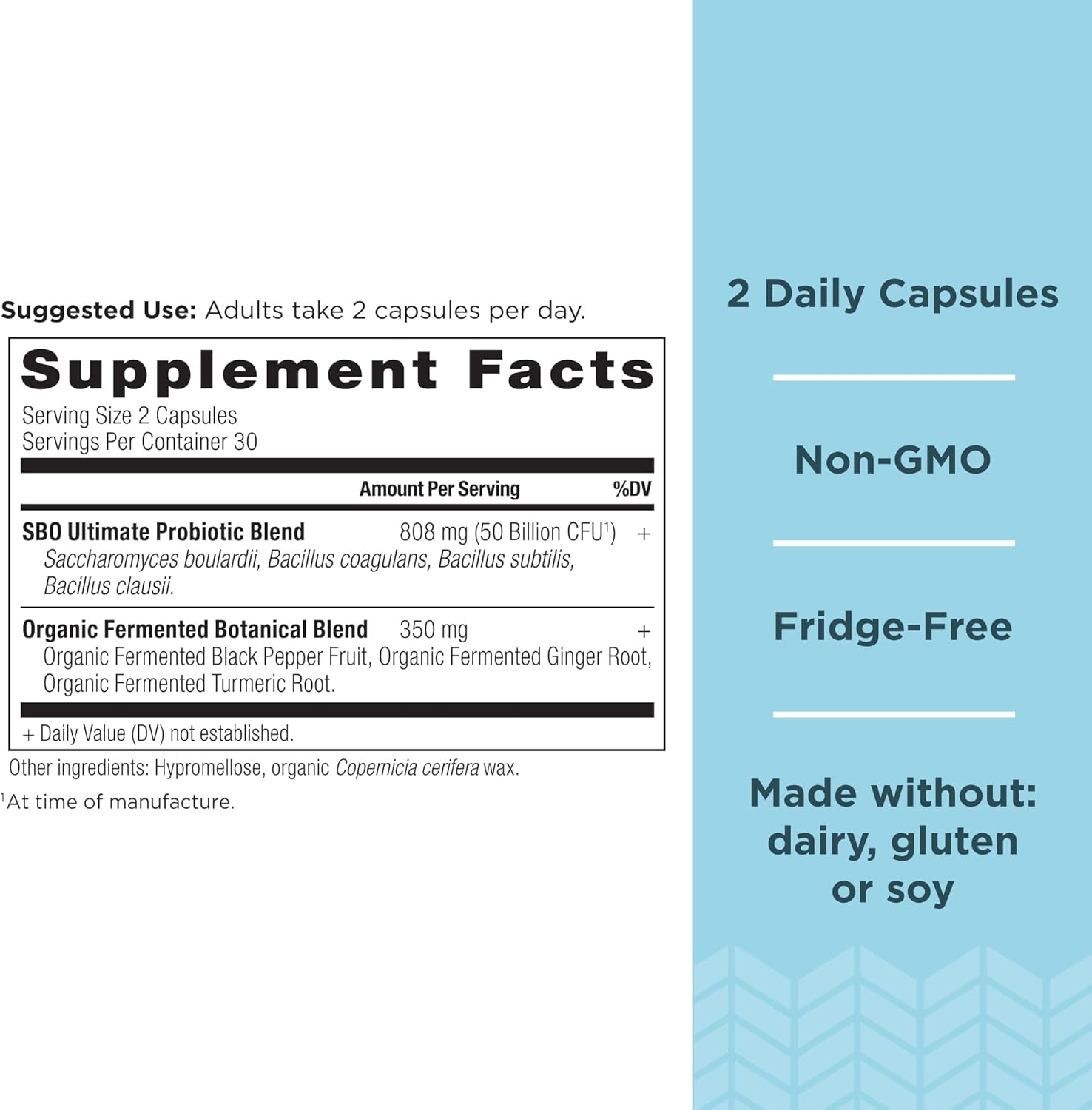 Ancient Nutrition Multi Collagen Protein Powder & SBO Ultimate Probiotics Bundle - Gut Health Support with 20 Servings + 60 Capsules