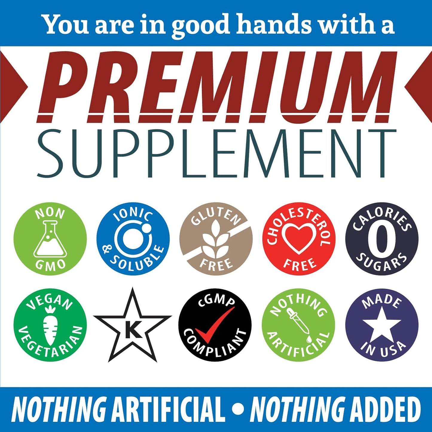 Anderson Ionic Magnesium Complex Liquid Supplement - Supports Muscle Cramps, Bone Health, Heart Health, Sleep, and Mood - 30 Servings