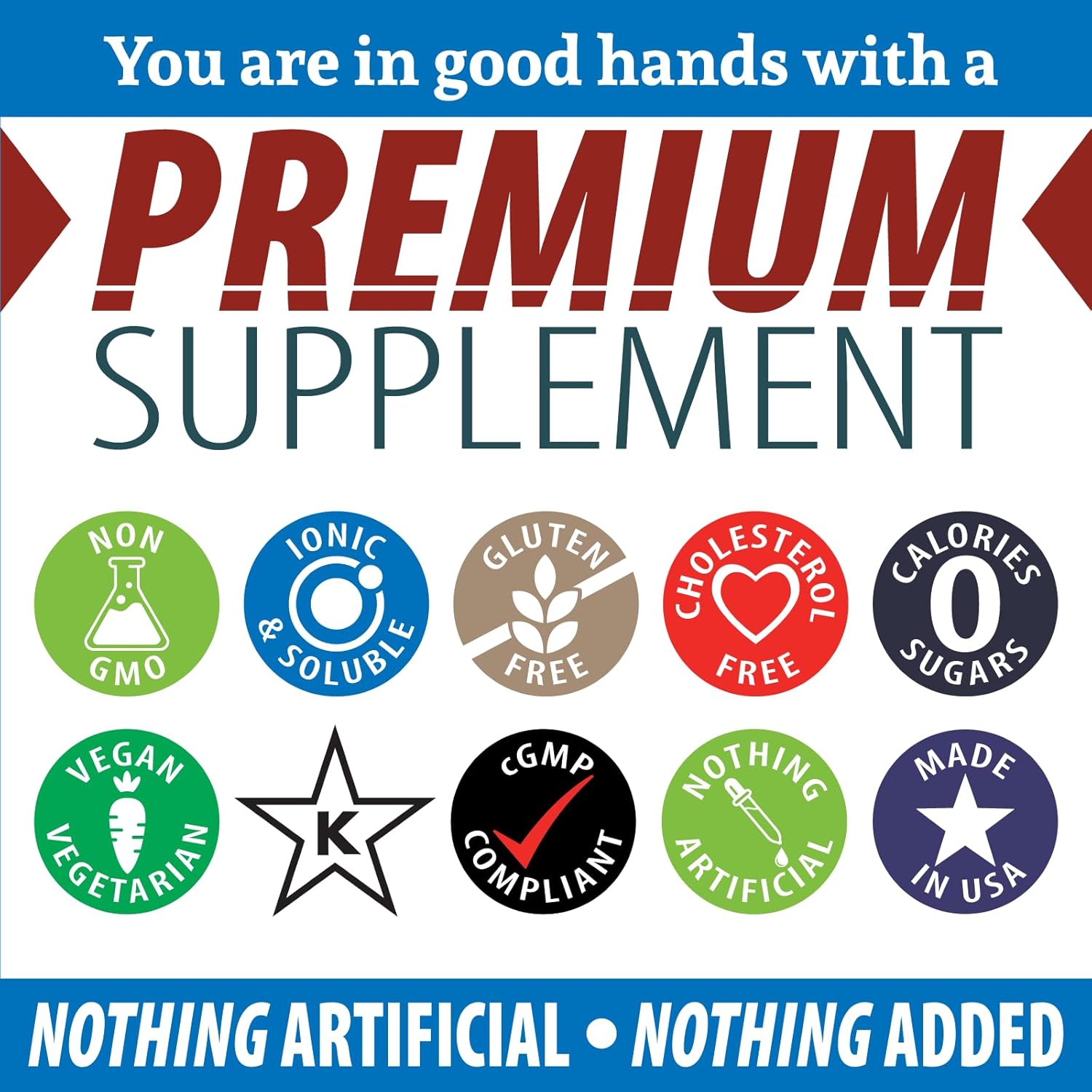 Anderson Ionic Magnesium Complex Liquid Supplement - Supports Muscle Cramps, Bone Health, Heart Health, Sleep, and Mood - 30 Servings