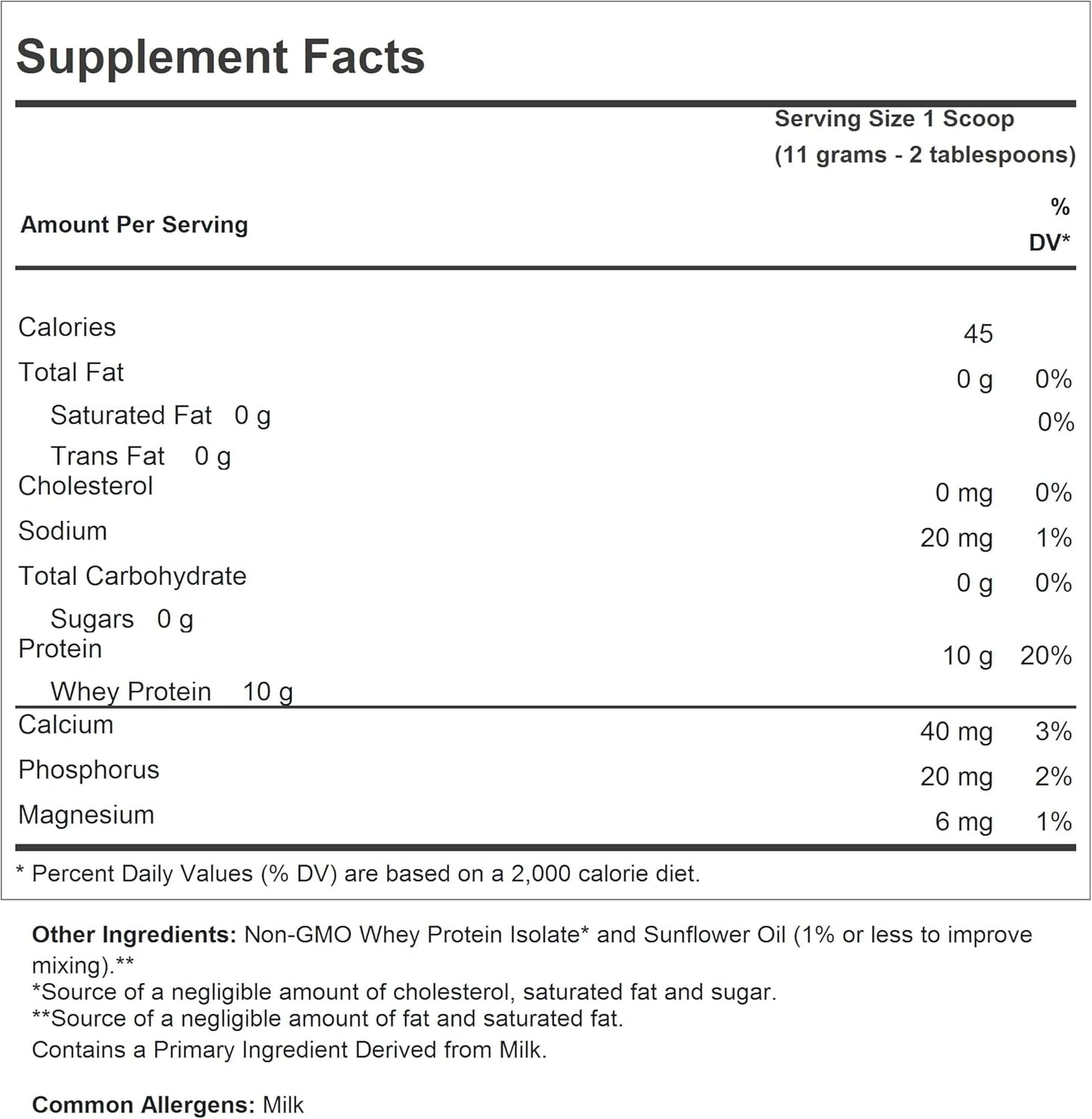 ANDREW LESSMAN Ultimate Whey Protein Isolate - 100 Servings, Supports Workout Recovery and Lean Muscle - Non-GMO, Fat-Free, Sugar-Free, Sweetener-Free, Certified Kosher - No Additives