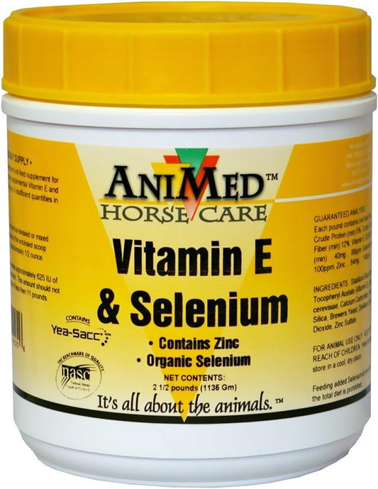 AniMed Vitamin E, Selenium, and Zinc Supplement 2.5 Pounds