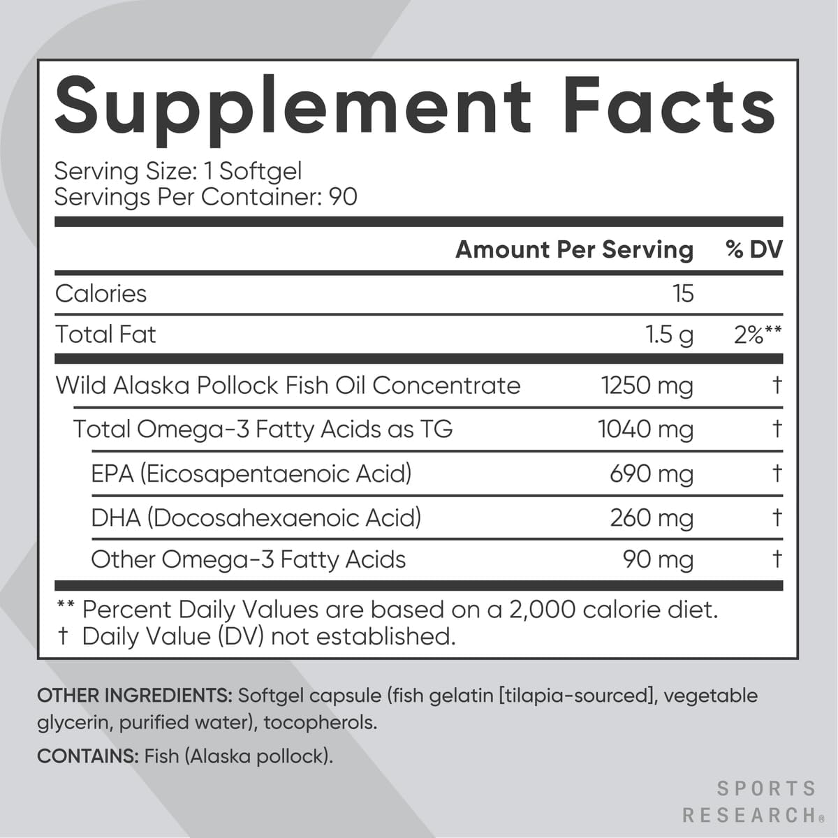 Antarctic Krill Oil, Wild Alaska Pollock Oil & Cod Liver Oil Combo with Phospholipids, Choline, Astaxanthin, EPA, DHA, Vitamin A & D3