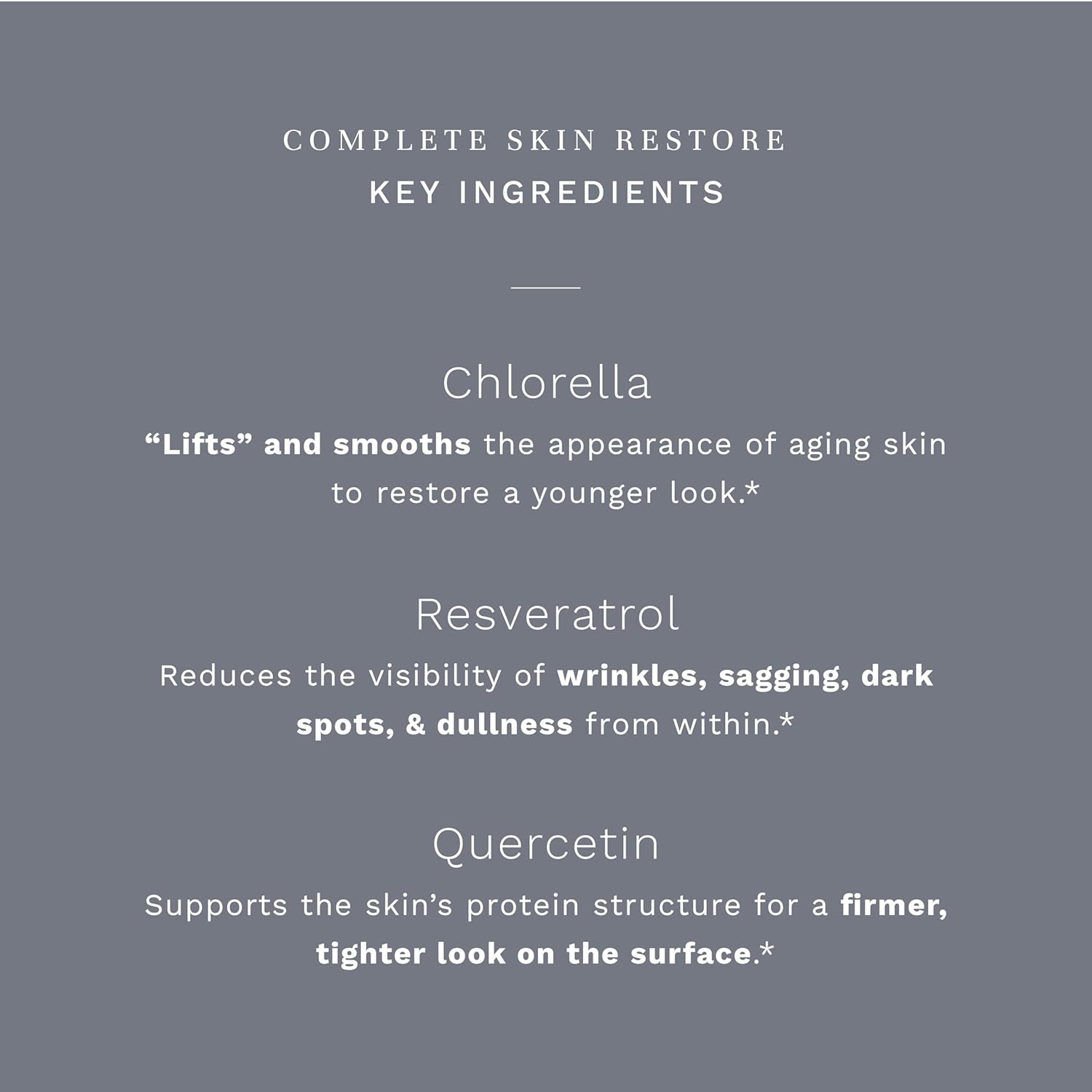 Anti-Aging Skin Care Supplement - Supports Collagen & Elastin - City Beauty Complete Skin Restore - Solution for Wrinkles & Sagging on Face & Body - Dietary Supplement