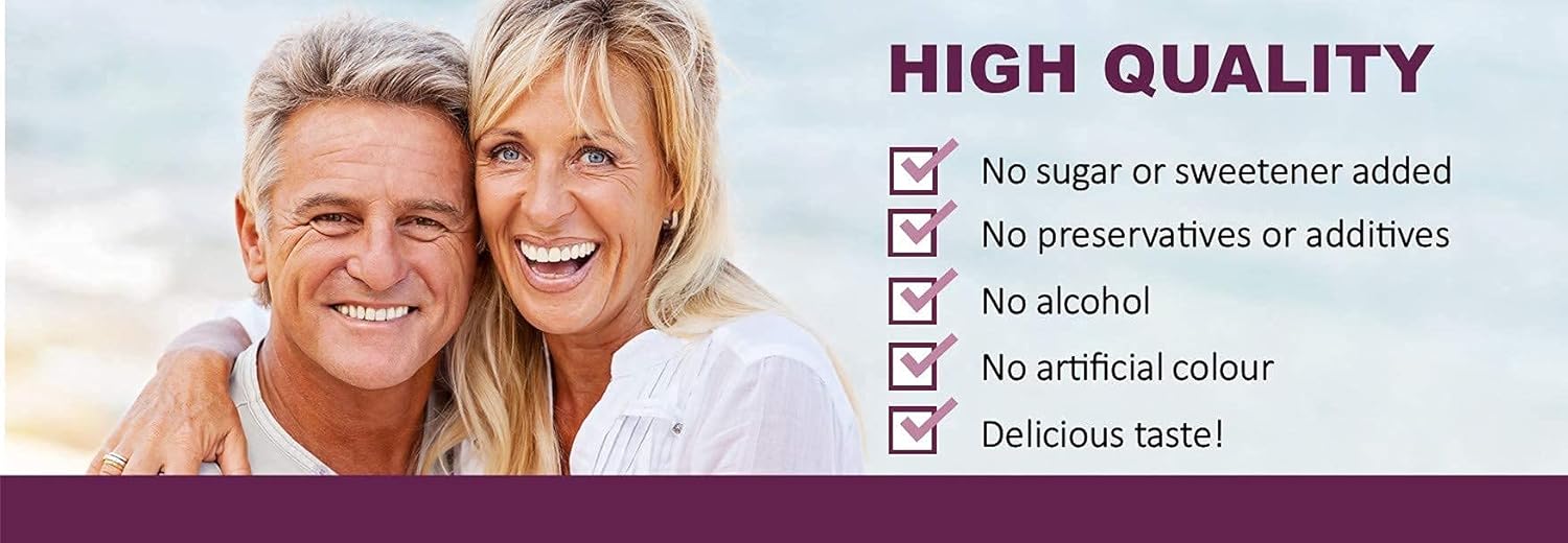 Antioxidant Eye Health Supplement with Lutein, Wild Blueberry, and Elderberry. Concentrated Formula with Delicious Taste. 5 ml Daily.