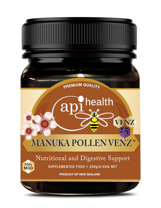 Apihealth Manuka Pollen VENZ - Premium Blend of Bee Venom and Bee Pollen Honey 250g