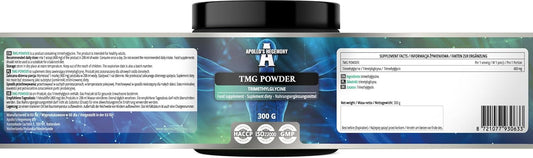 Apollo's Hegemony TMG Powder 300g - Betaine - High Trimethylglycine Content - 150 Servings - BCAA and Metabolite Support