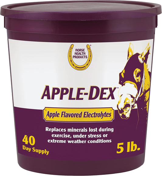 Apple Flavored Electrolytes for Horses - Farnam Horse Health Apple-Dex 5 lb