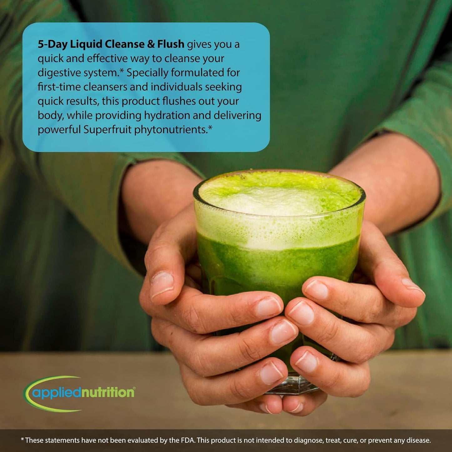 Applied Nutrition 5-Day Liquid Cleanse & Flush - 3 Pack for Detox and Weight Loss