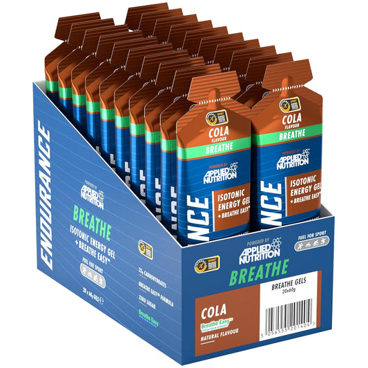 Applied Nutrition Endurance Energy Gel in Cola Flavor - 20 Pack (60g Each)