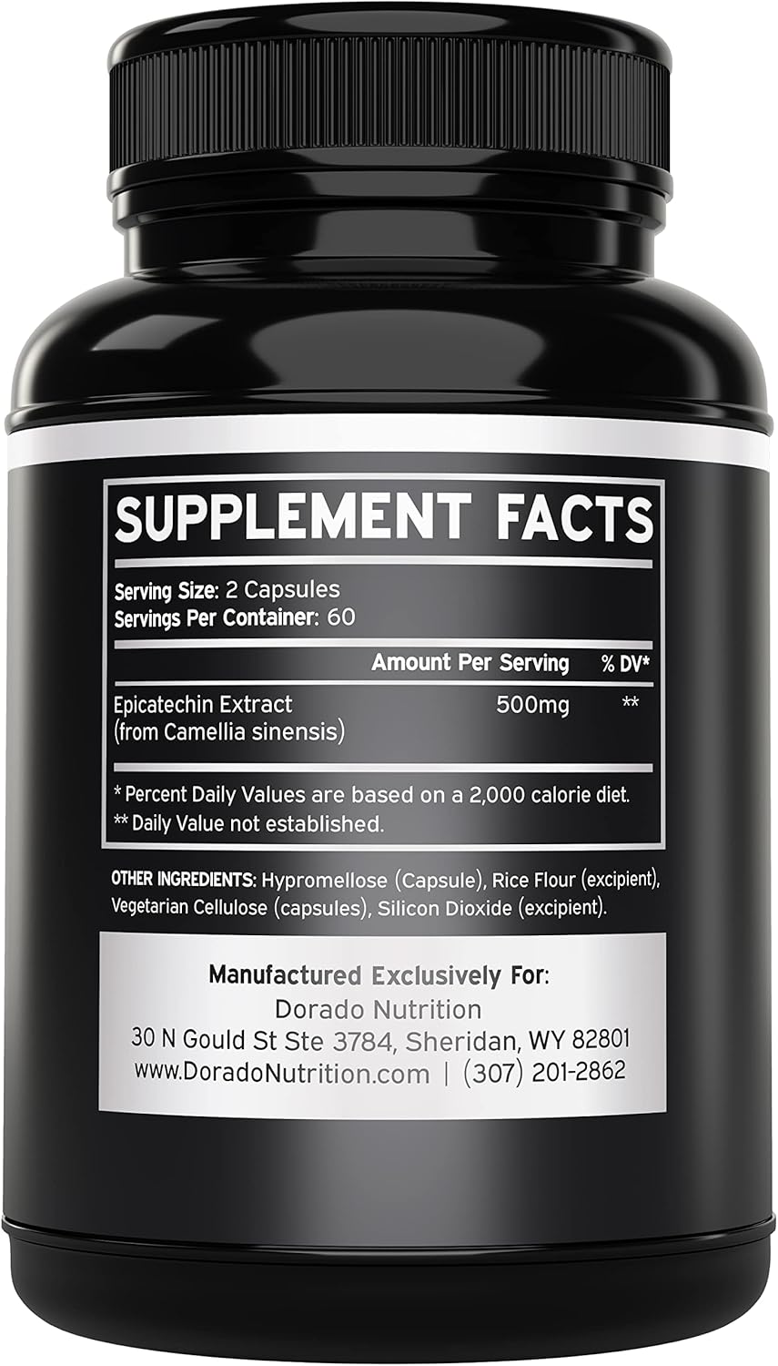 Arachidonic Acid and Epicatechin Supplements Bundle - Boost Muscle Growth and Recovery with 1500mg and 500mg Capsules, 120 Total