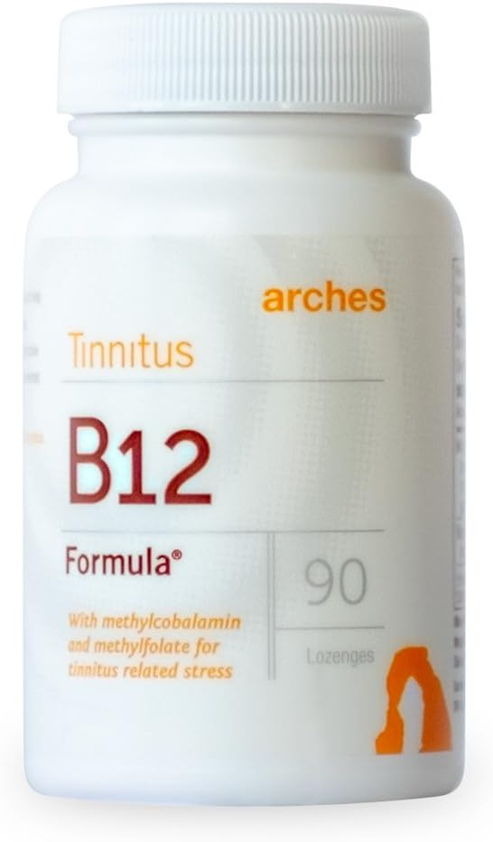Arches Tinnitus Combo Pack with Ginkgo Max 26/7 - Natural Relief for Ringing Ears - 6 Bottles, 90 Day Supply