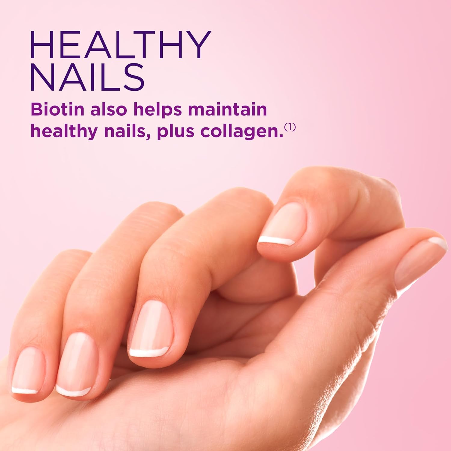Argan-Infused Hair, Skin, and Nails Supplement with Biotin and Hyaluronic Acid - 300 Softgels (2 Pack) by Nature's Bounty