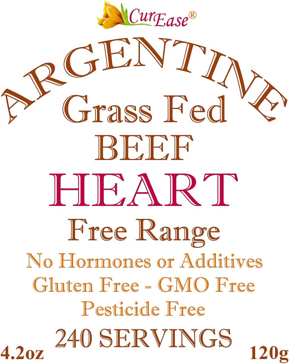Argentine Bovine Beef Heart Powder - 4.2 oz Bag for CurEase