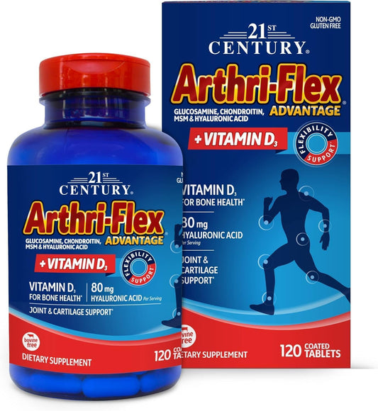 Arthri-Flex Glucosamine Chondroitin MSM Advantage Tablets - 120 Count