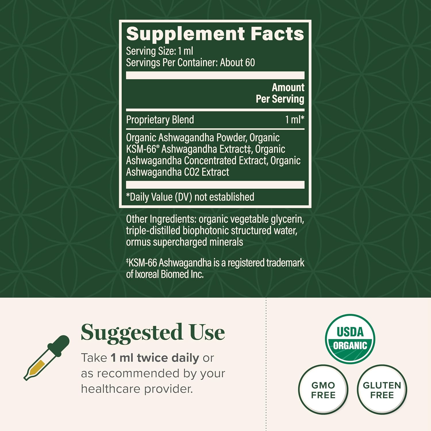 Ashwagandha Complex for Brain Health - Mood Support Formula by Global Healing Center