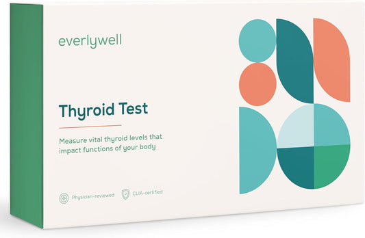 At-Home Everlywell Thyroid Test Kit for Adults 18+ - Fast & Accurate Results from CLIA-Certified Lab