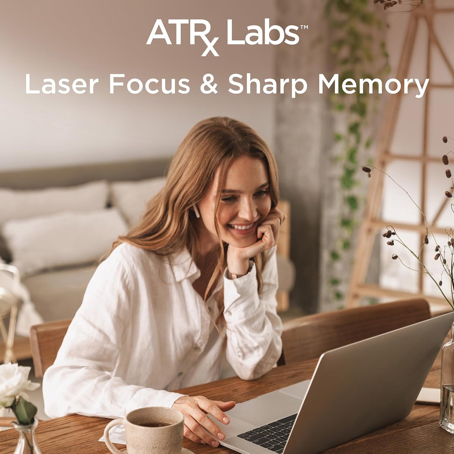 ATRx Labs Apple Berry Mushroom Gummies with Cordyceps, Lion’s Mane, Reishi, Huperzine A & L-Theanine - 60 Gummies to Boost Mood and Energy