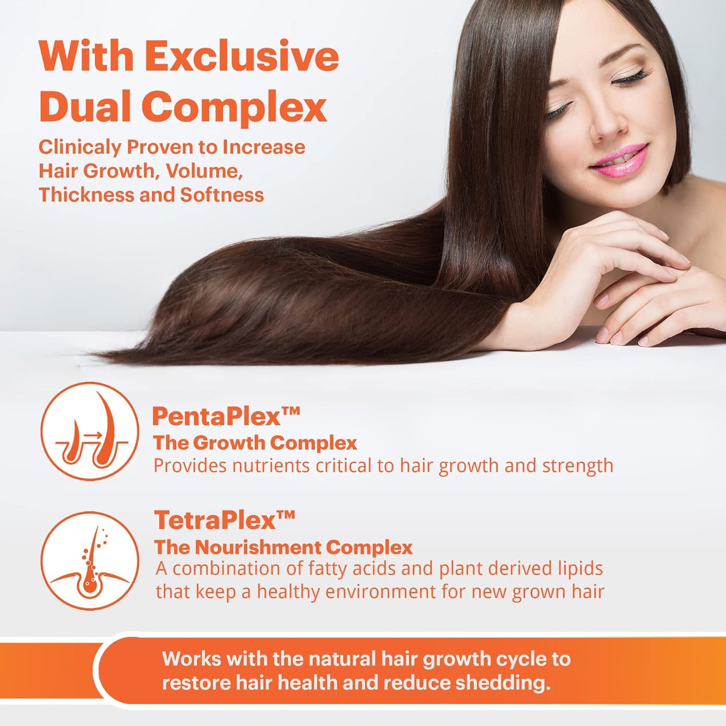 Aviva Advanced Hair Nutrition Vitamins - 60 Capsules for Thicker Hair - Biotin 5000mcg with Essential Oils