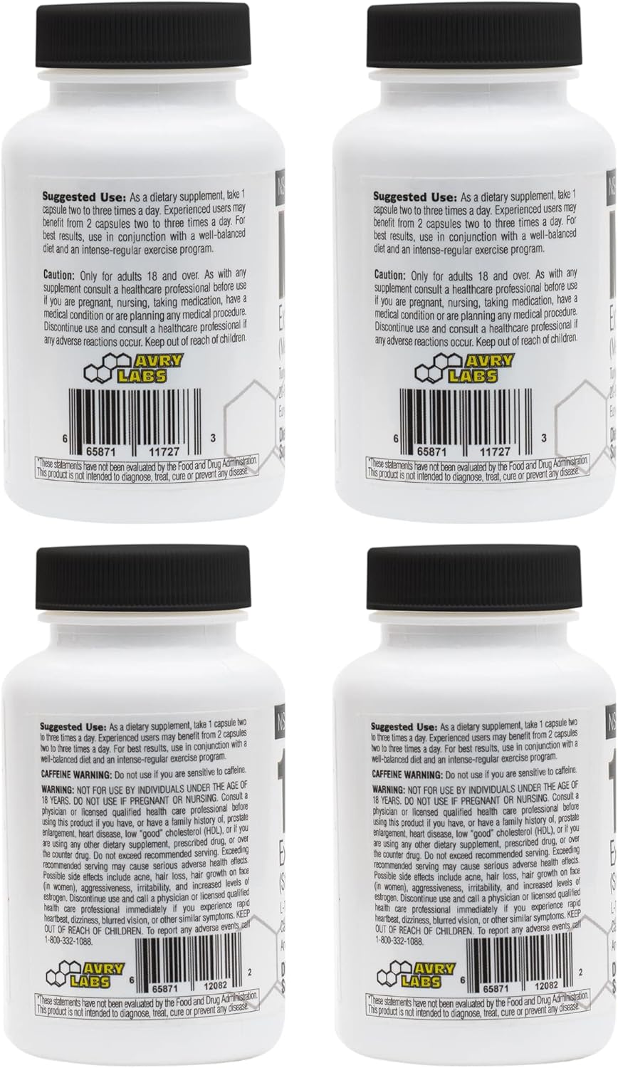 Avry Labs Mass Stack Bundle: M1-BOL and 17-BOL for Muscle Growth, Strength, and Vascularity - 2 Month Supply