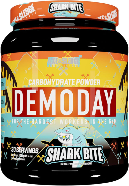 Axe & Sledge Supplements Demo Day Intra-Workout Carb Powder - Shark Bite Flavor, 30 Servings