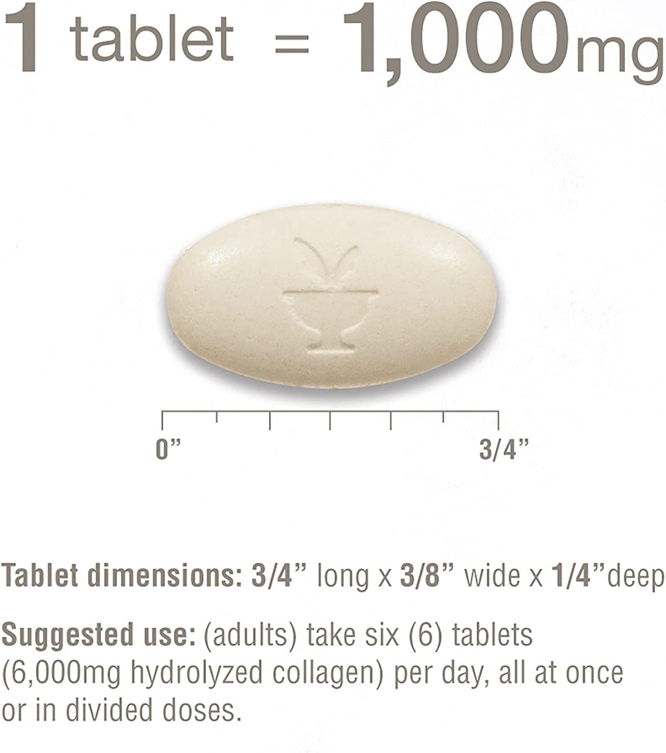 AYOJOY 580 Count Total of YouTheory Collagen Advanced Capsules with Vitamin C