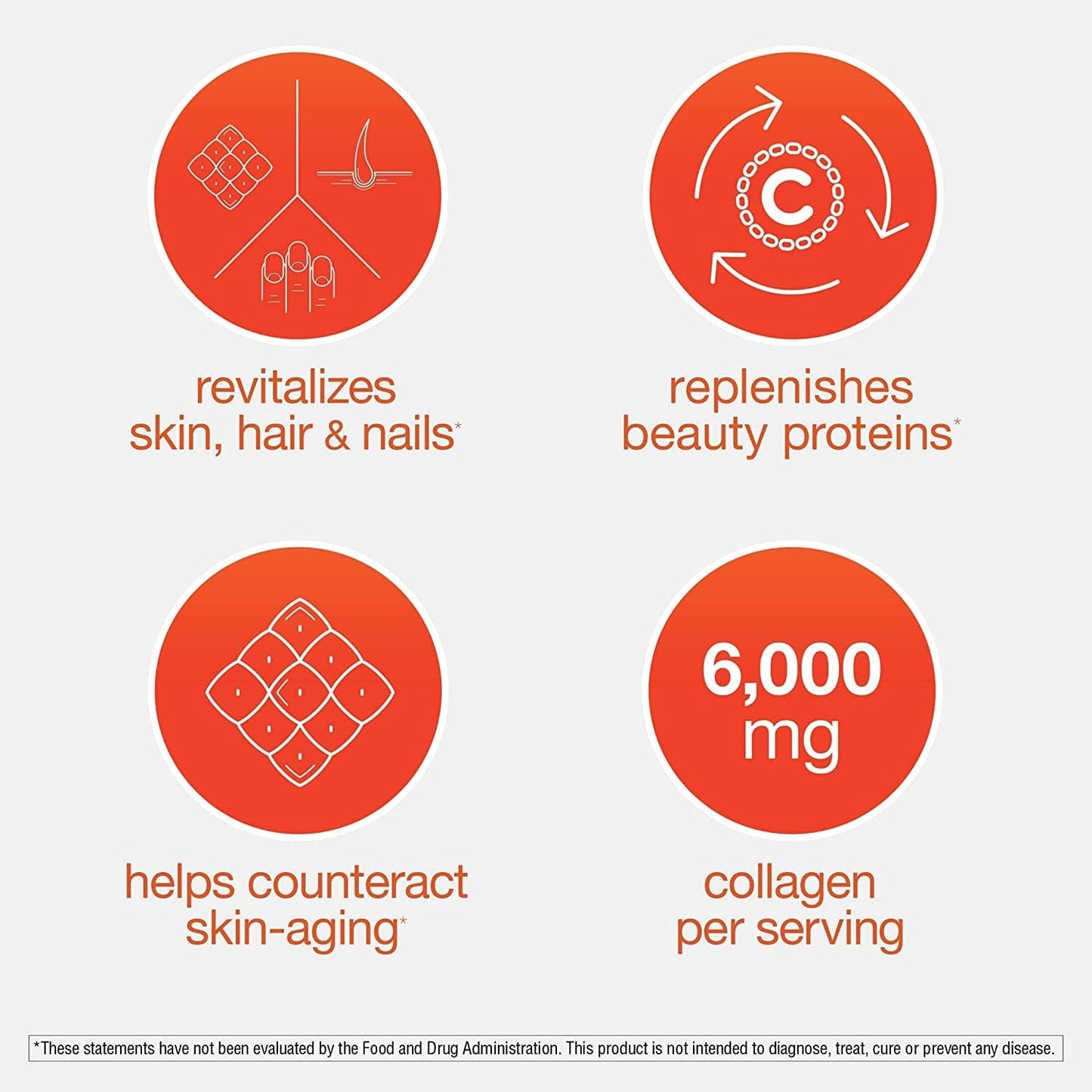 AYOJOY 580 Count Total of YouTheory Collagen Advanced Capsules with Vitamin C