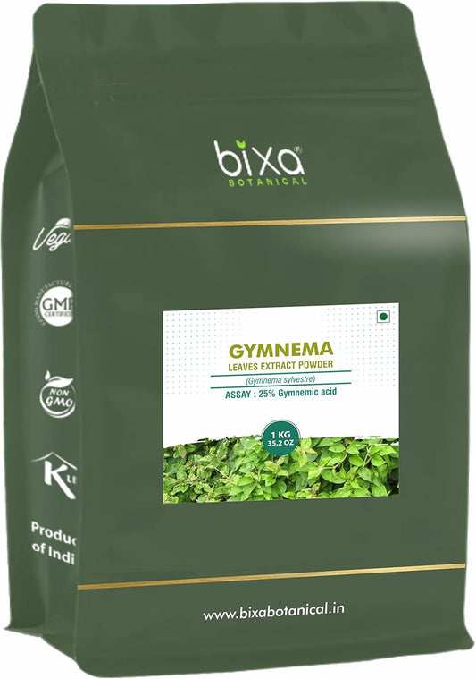 Ayurvedic Gymnema Leaf Extract Supplement with 25% Gymnemic Acid for Digestive Health - 35.2 Ounce Pack