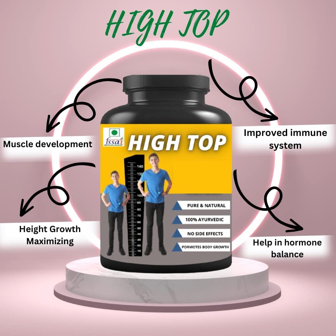 Ayurvedic Height Growth Capsules for Increasing Height - Pack of 1