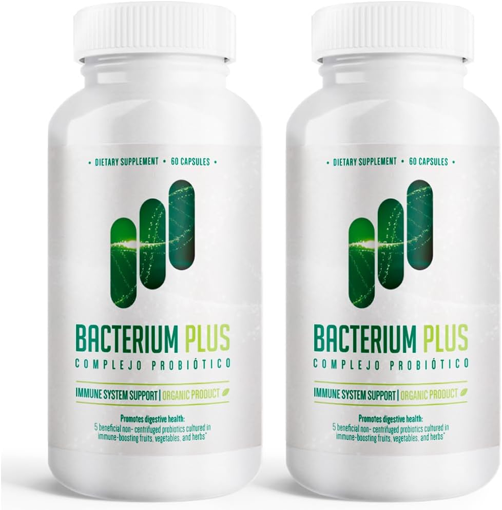 BACTICURE Bacterium Plus: Natural Immune System Support - Patented Formula - 240 Count (2 Pack)