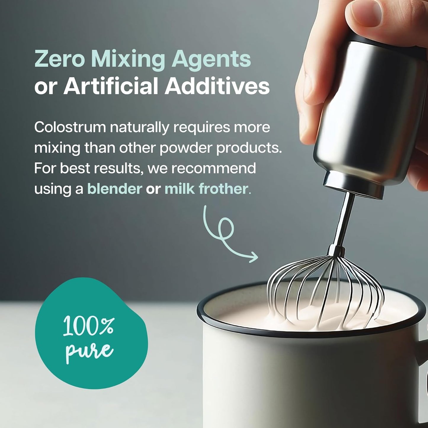 Baese Nutrition 4000mg Bovine Colostrum Powder Supplement with Probiotics - Unflavored Immunity Support for Kids & Adults (132g)