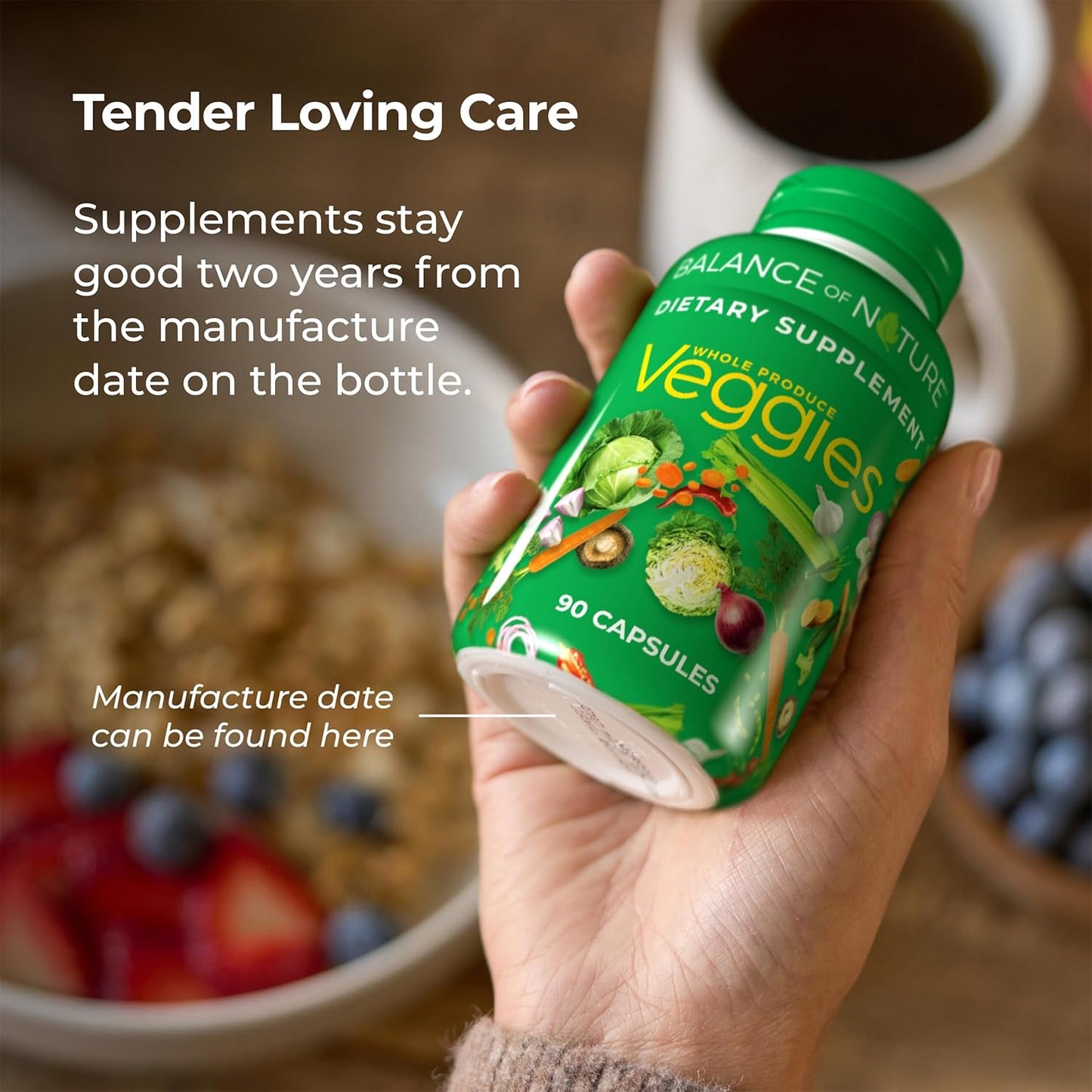 Balance of Nature Whole Health System - Natural Whole Food Supplements for Complete Wellness - 30 Servings