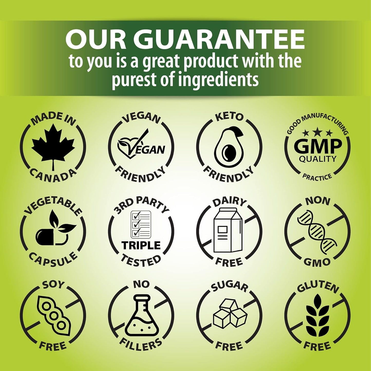 Bamboo Silica with Biotin 10000mcg - Joint and Hair Health Supplement - 90 v-caps - GNA Naturals