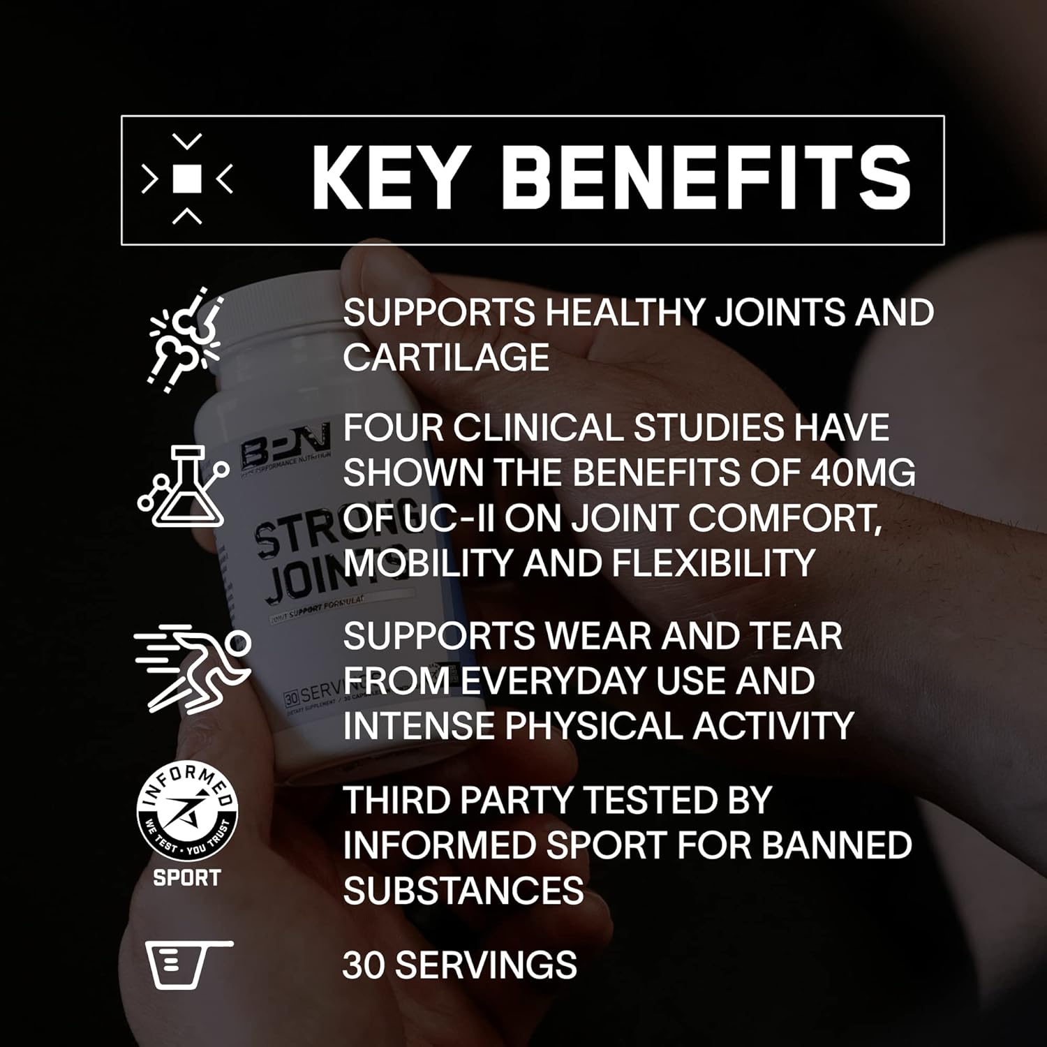 Bare Performance Nutrition BPN Recover & Strong Joints Bundle - Joint Support and Recovery for optimal performance