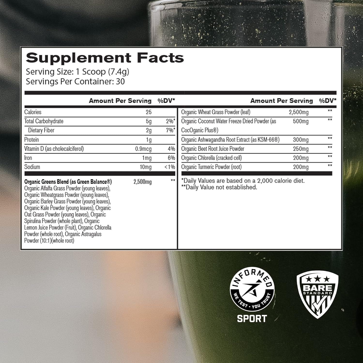 BARE PERFORMANCE NUTRITION BPN Strong Greens Lemon & Reds Strawberry Superfood Bundle - Boost Your Nutrition With This Powerful Combo