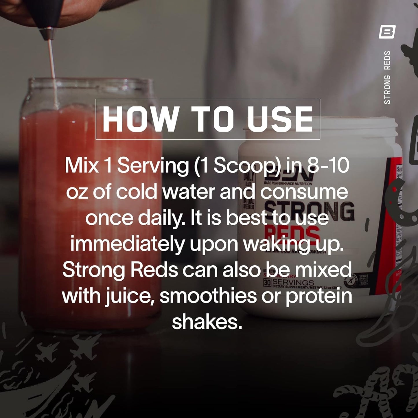 BARE PERFORMANCE NUTRITION BPN Superfood Bundle: Strong Greens Pineapple Coconut & Reds Strawberry