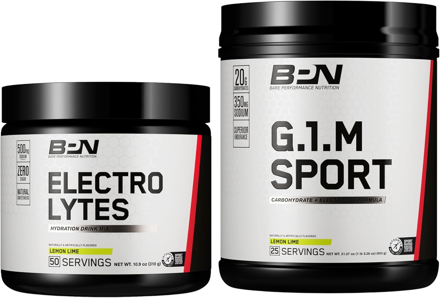 Bare Performance Nutrition Lemon Lime Lovers Bundle - Enhance Your Performance with BPN's Citrus Flavors