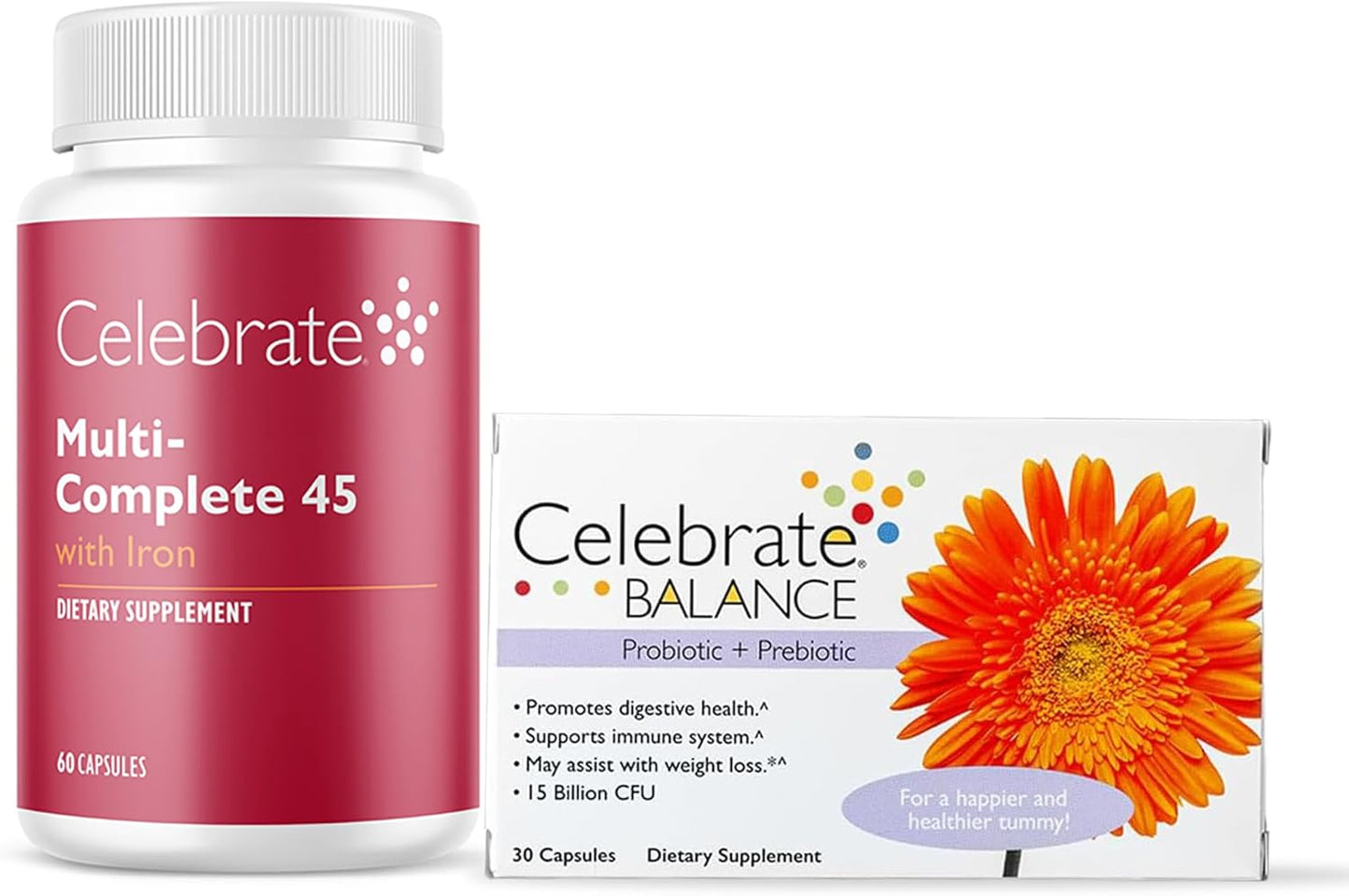 Bariatric Bundle: Multi-Complete Iron Multivitamin & Balance Probiotic Capsules for Post-Surgery Support