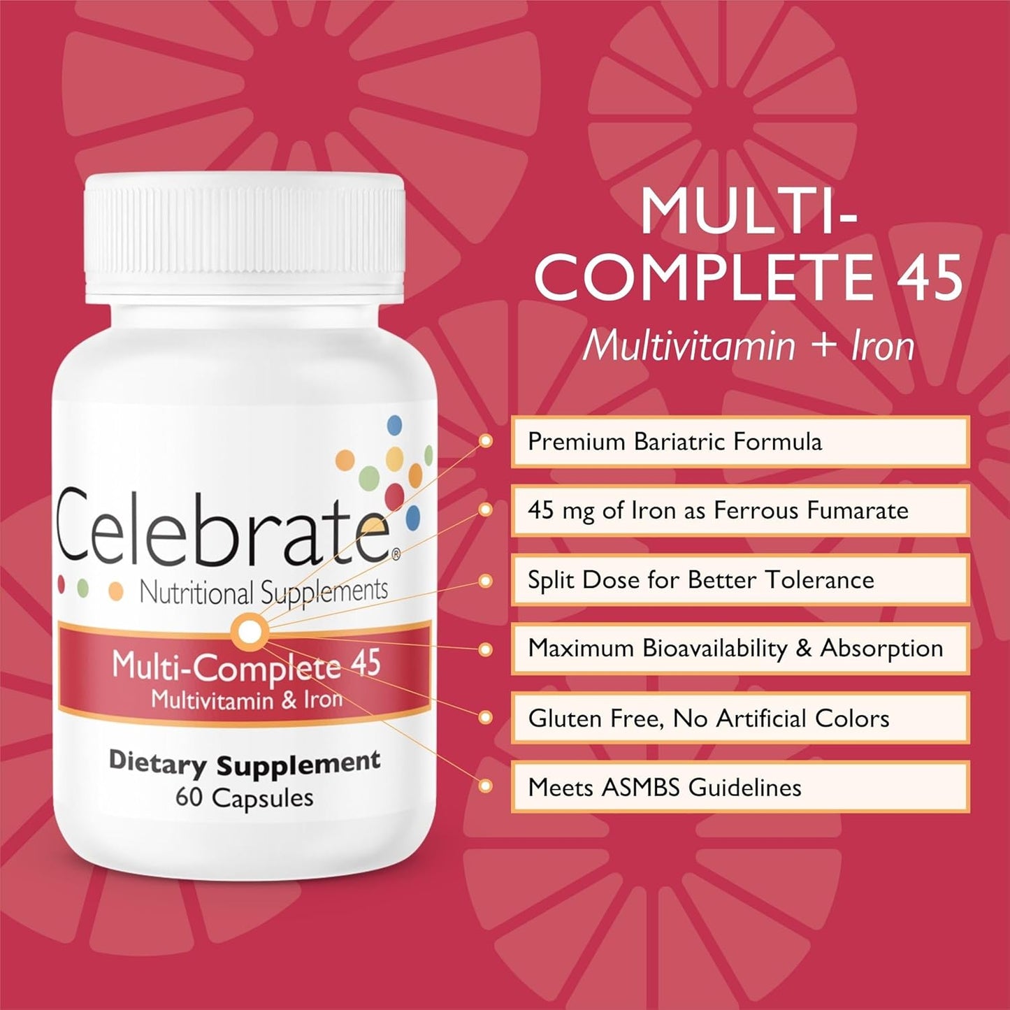Bariatric Bundle: Multi-Complete Iron Multivitamin & Balance Probiotic Capsules for Post-Surgery Support