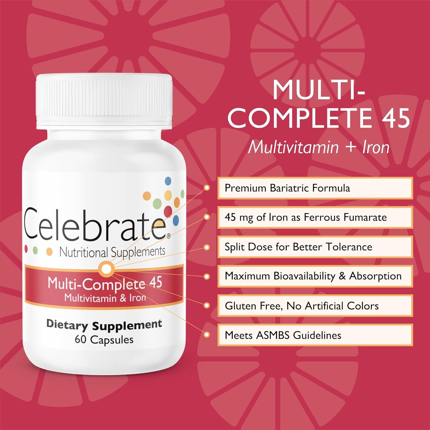 Bariatric Bundle: Multi-Complete Iron Multivitamin & Balance Probiotic Capsules for Post-Surgery Support