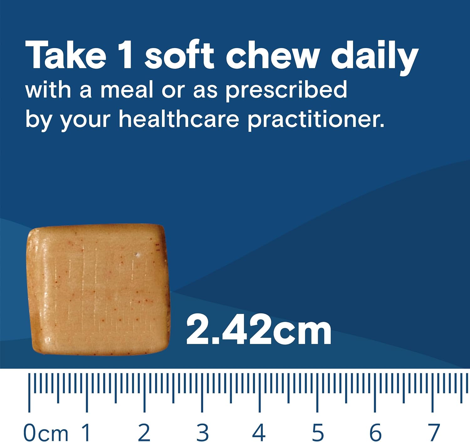 Bariatric Fusion Calcium Citrate Chews with Vitamin D3 - 500mg Sugar-Free Chewables, Caramel Flavor - 60 Count