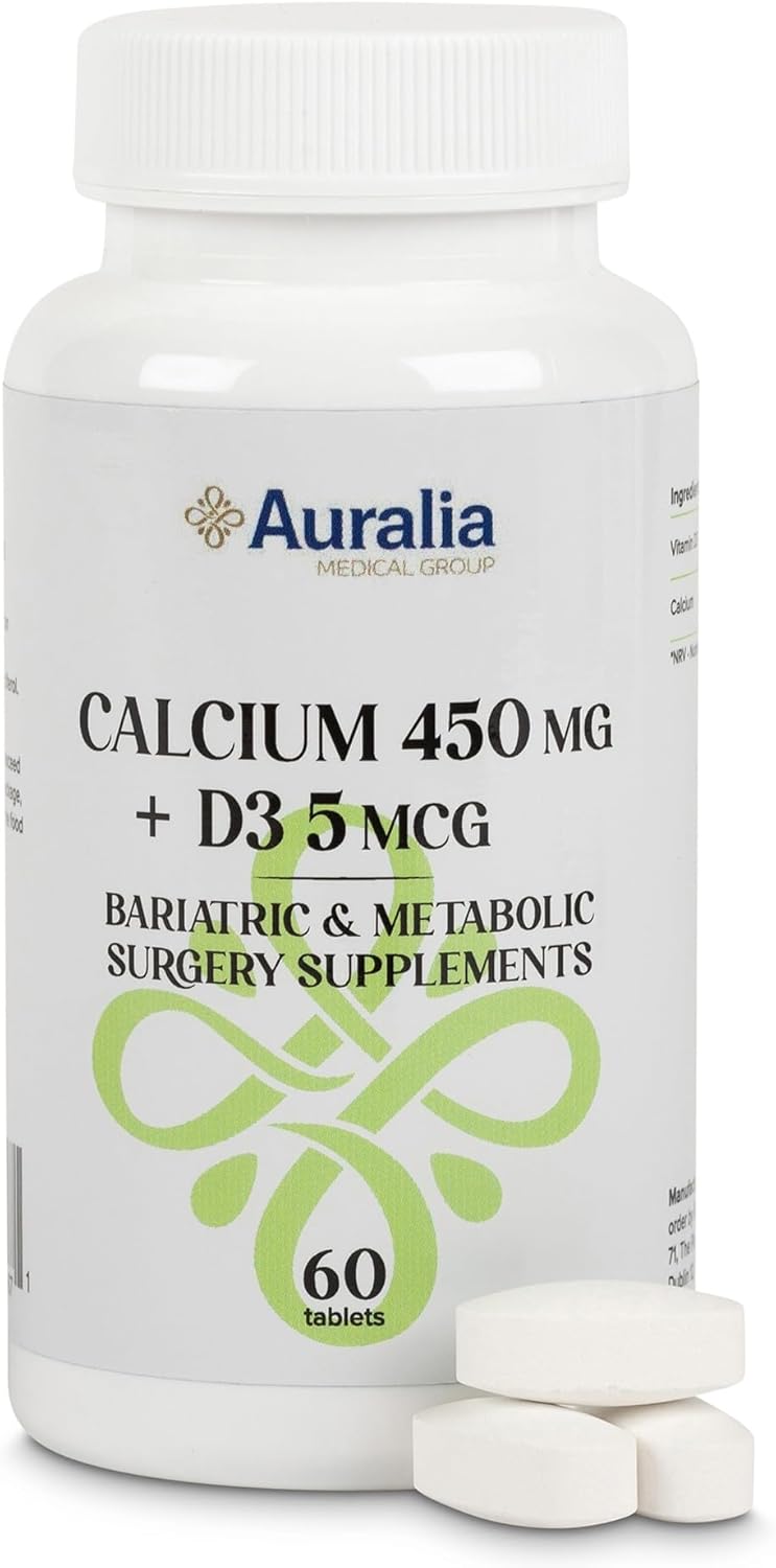 Bariatric Multivitamin Iron Calcium B12 Supplements for Gastric Surgery - 2-Month Supply