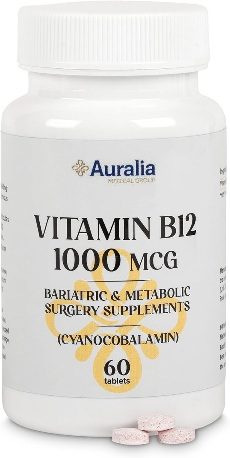 Bariatric Multivitamin Iron Calcium B12 Supplements for Gastric Surgery - 2-Month Supply