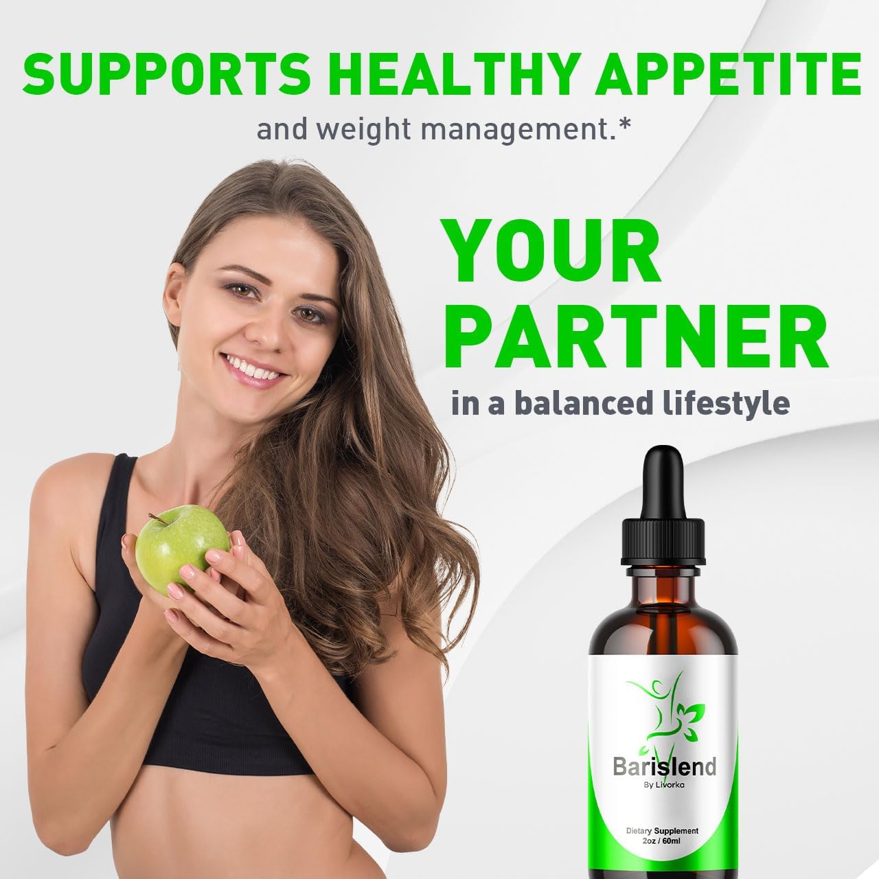 Barislends Advanced Liquid Drop Formula - 2 Pack for 2 Month Supply