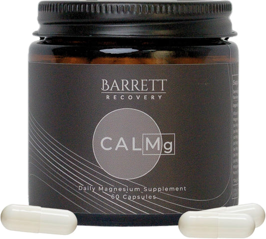 Barrett Recovery CALMg Magnesium Supplement: Ultimate Sleep Aid with 7 Types of Magnesium for Enhanced Relaxation & Wellness Support. Perfect for Post-Surgery Comfort.