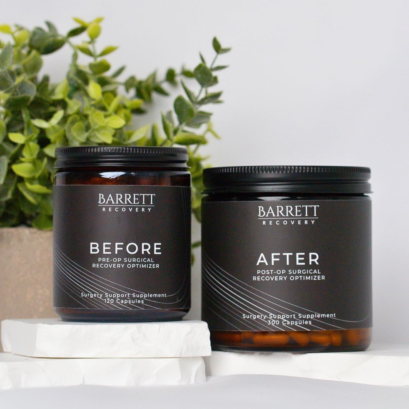 Barrett Recovery Optimal Surgical Support Bundle: Pre and Post Surgery Supplements for Enhanced Healing