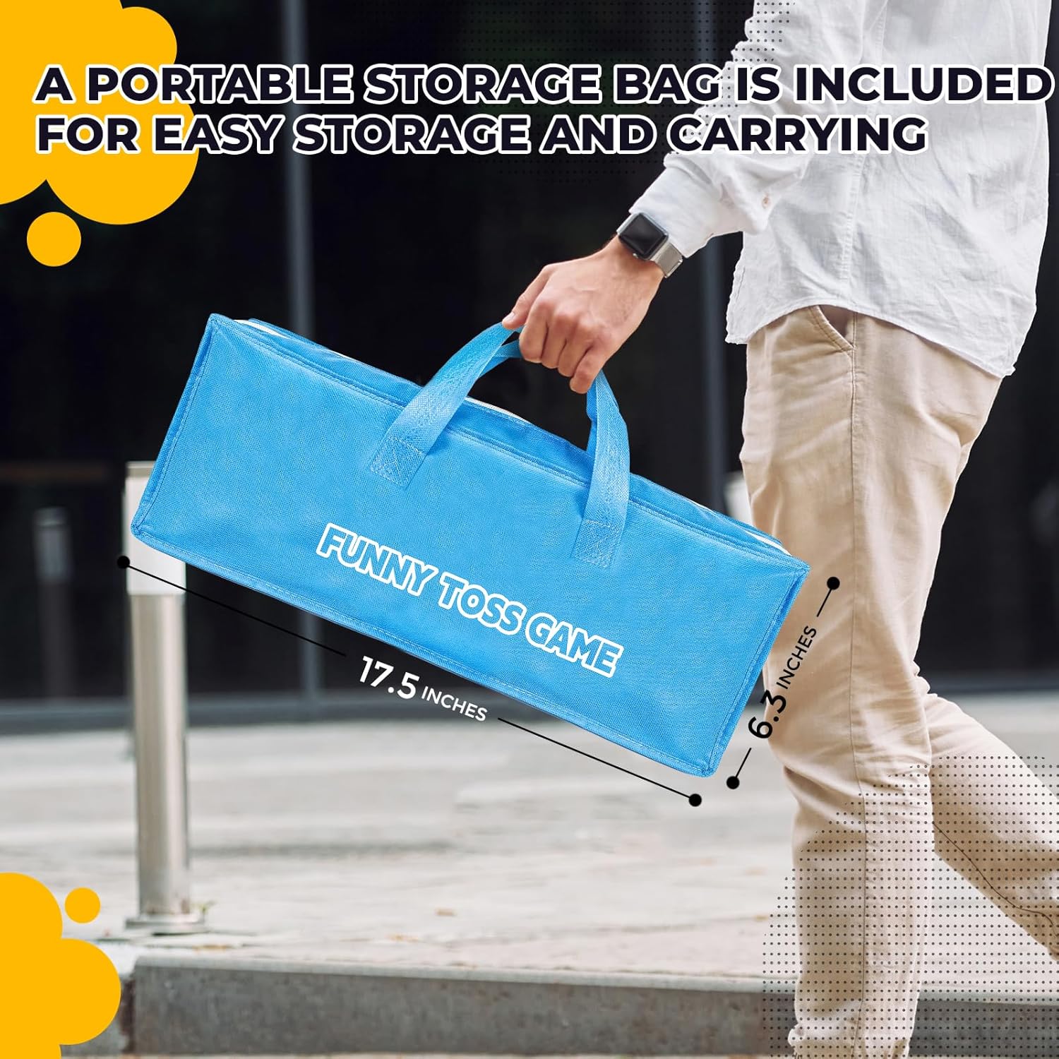 Bean Bag Toss Game for Kids Outdoor Activities - Fun Cornhole Games for Boys and Girls Ages 3-8 - Ideal Family Party Toy for Toddlers